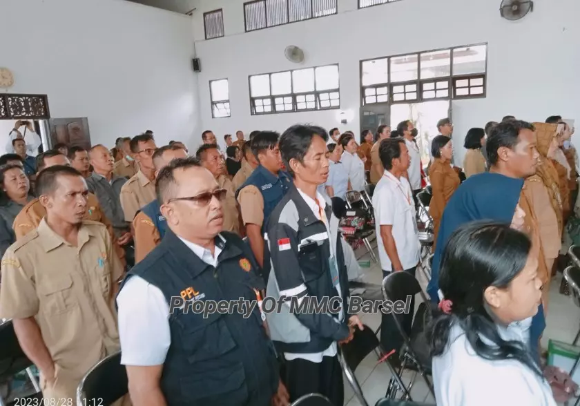 PPL Pertanian se Kab.Barsel peserta Workshop Peningkatan Kompetensi Penyuluh Pertanian Lapangan (PPL) Kab.Barsel tahun 2023 (Foto: HN2R/Dien)