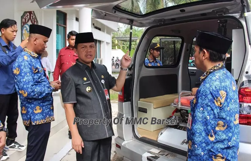 Penjabat (Pj) Bupati Barito Selatan Pemeriksaan Sarana Prasarana Kesehatan