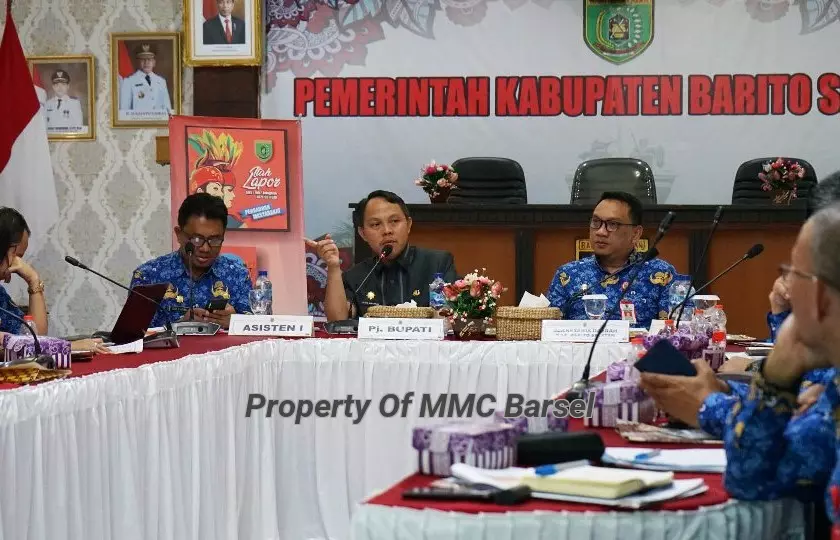 Penjabat (Pj) Bupati Barito Selatan Memberikan Arahan kepada semua jajaran Pemerintah Kabupaten Barito Selatan