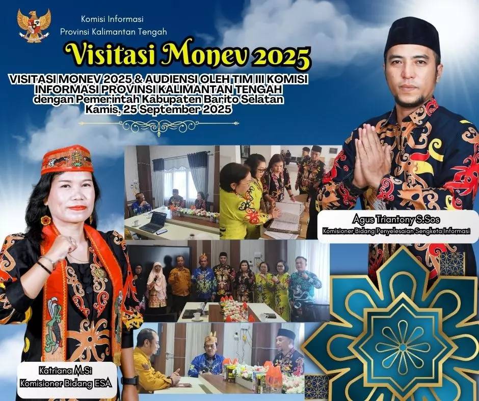 Wakil Bupati Barsel Terima Visitasi Komisi Informasi Prov Kalteng