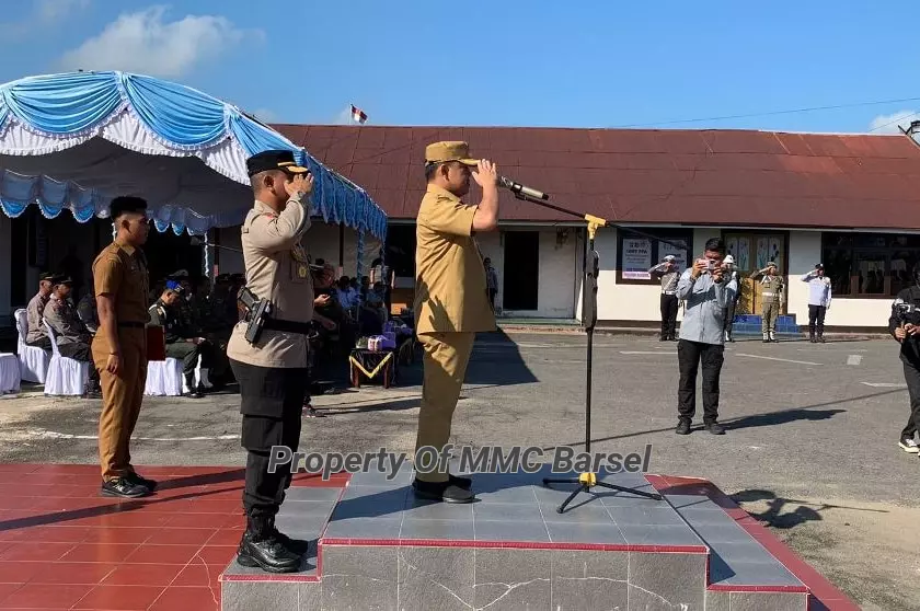 Penjabat Bupati Barito Selatan Pimpin Apel Gelar Pasukan Operasi Patuh Telabang Tahun 2023