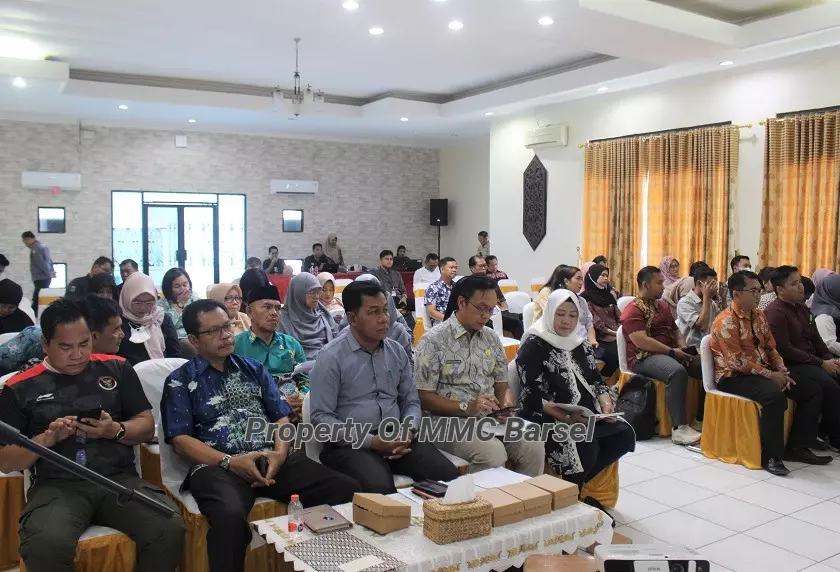 Semua Kepala OPD dan Camat Se Barito Selatan dalam kegiatan Survei Kesehatan Indonesia Tahun 2023