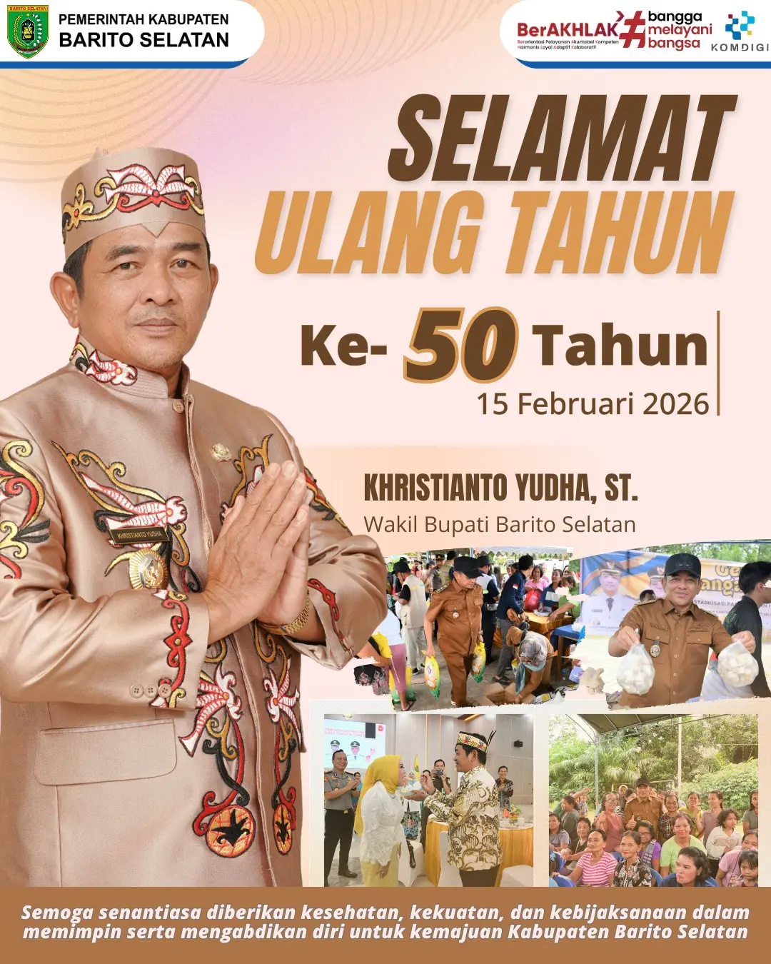 Selamat ulang tahu ke 50