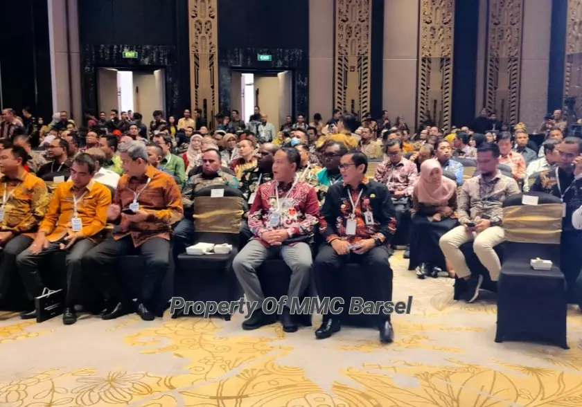 Pj.Bupati Barsel H.Deddy Winarwan bersama Seluruh Kepala Daerah se Indonesia Mengikuti Rakor Pengawasan dan Pengendalian BKN Tahun 2024 di Bali (Foto:Dok)