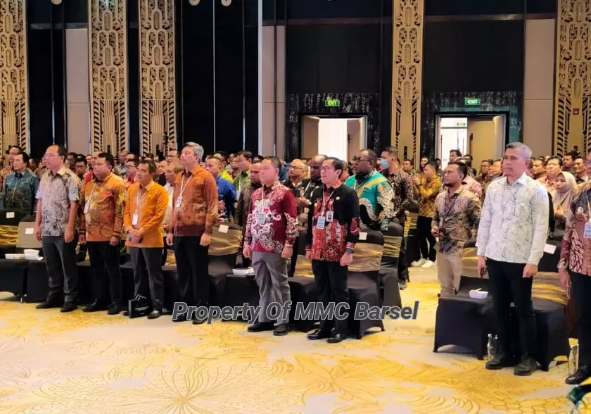 Pj. Bupati Barsel H. Deddy Winarwan Saat Berada Di Bali mengikuti Rapat Koordinasi Pengawasan dan Pengendalian BKN Tahun 2024 (Foto:Dok)
