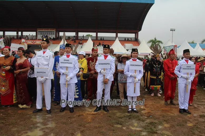 Peserta Festival Dahani Dahanai Tuntung Tulus (foto:R1/JN/Dien/3lza)