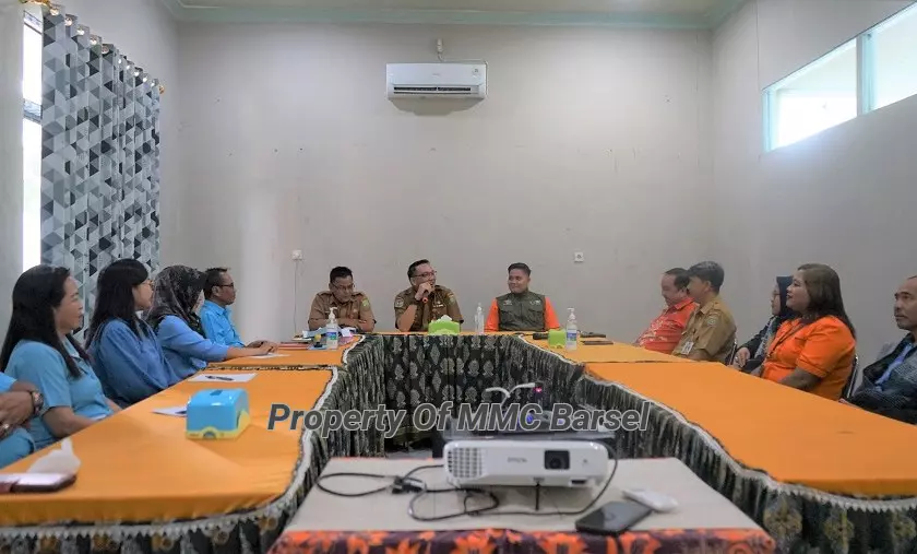 Rapat Koordinasi Jajaran Perumdam Tirta Barito dengan Dewan Pengawas (Foto:JN/SNH)