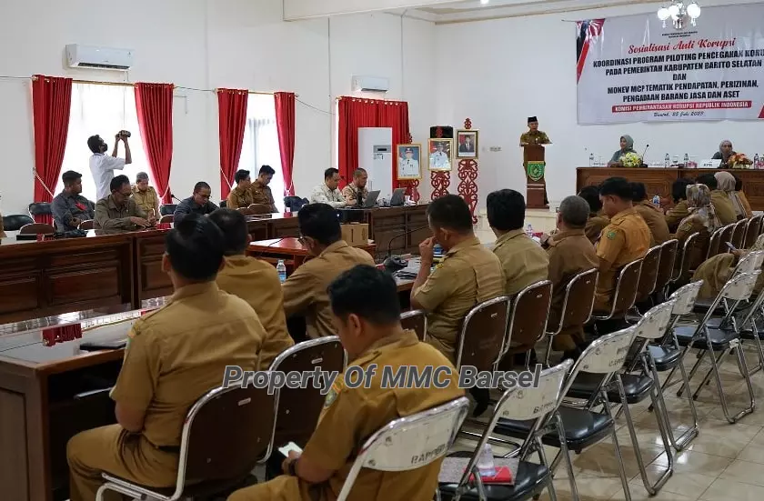 Pj Bupati Barsel H. Deddy Winarwan pada kesempatan tersebut menyampaikan apresiasi dan ucapan terima kasih atas terselenggaranya  kegiatan  sosialisasi ini